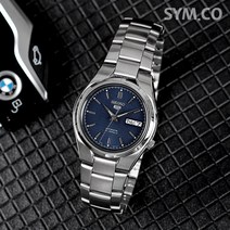 세이코5 오토매틱 청판 다이얼 클래식 맨즈 시계 SNK603K1