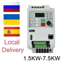 vfd 인버터 유럽 ​​220v 380v 1.5kw2.24kw 단상 입력 및 3상 출력 주파수 변환기ac 모터 드라이브vsd 50hz, 1.5kw 220v, 키보드로