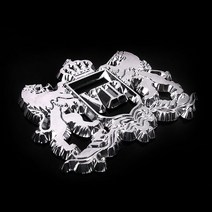 위모브 고광택 멀티 크롬엠블럼 차량용 엠블럼, 사자LION