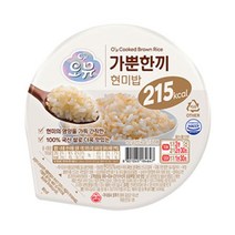 오뮤 가뿐한끼 현미밥 150G 오뚜기 집밥 풍미업 야식 간편식 자취템 아침식사대용 완내스 모에모에큥, 1개