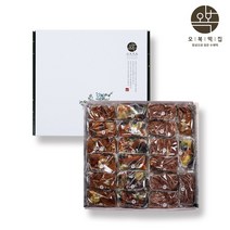 오복떡집 대추약밥 찰떡 견과류 팥 약식 모듬떡 전통약식 식사대용 선물용 모듬떡세트 (약식+영양찰떡), 1세트, 75g