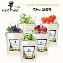 아로화 (Arowha) 프리미엄 아로마 입욕제 / 족욕제 10kg 36종 스파입욕제 업소용 대용량 목욕 반신욕 족욕 풋 바스솔트, 약초, 1개