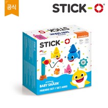 [짐보리] 스틱오_핑크퐁 아기상어 프렌즈 세트 (30P), 스틱오 아기상어 프렌즈 세트 30P