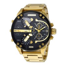 Diesel 디젤 Mr Daddy 20 Black Dial 블랙 다이얼 Quartz 콰츠 Men 남성 Watch 워치 시계 DZ7333 정품 미국직구 관부포함