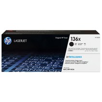HP No.136X 정품토너 W1360X, 블랙, 1개