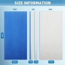 건담 프라모델 도색 부스 스프레이 에어 브러시 취미 필터 세트 유리 섬유 교체 마스터 Paasche 4Pcs 블루 호환