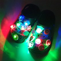 LED 슈즈핀 최신 item 150종 비교불가 점등 12~15초 지속 캐릭터 이모티콘 신발 포인트 장식, LED093 보이핫핑크
