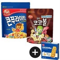 동서식품 포스트 오곡코코볼 1000g 1개 + 콘푸라이트 1100g 1개 + 콘푸라이트 밀크바 108g 증정, 5세트