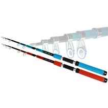 선상낚시대 바다찌낚싯대 부시리낚시대 남성용 커플 바다 릴낚싯대 리버킹 바다원투대, 파랑/330