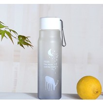 수입 온도 보온병 텀블러 죽통 마호병 업소용 에코베슬 진공 오래가는 560ml 스포츠 물병 플라스틱 휴대용 마시는 컵 소녀 누출 방지 드롭 방지 셰이커 머그잔 여행 물병 야외, 회색