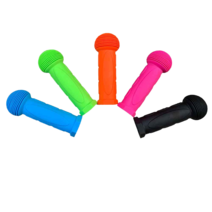 킥보드 손잡이 고무 커버 유아 어린이 컬러 고무손잡이 한쌍, 그린 1set