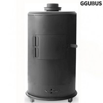 꾸버스 국산 화목 난로 캠핑 장작 나무 가정용 업소용 농막 화목난로 20평/30평, G-30 기본형 화목난로