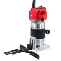 Drillpro 110V/220V 20000rpm 전기 손 트리머 2300W 라우터 나무 라미네이트 팜 Joiners 작업 절단 도구 조, 02 UK 220V