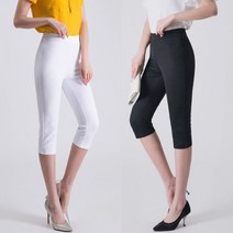 마마로 여성용 아이스 스키니 진 7부