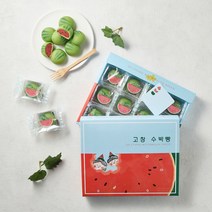 [수능선물 고급 디저트 간식 특산품]일본엔 도쿄바나나 한국엔 고창수박빵 28gx12개입