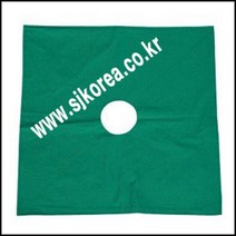 10cm 초록 치과 수술질 이물질 칩입방지 소공포 디스크 공부방석 세미나 척추보호 자세교정 산모 허리