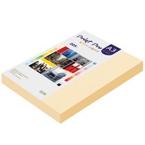 종이문화 프린트프로 칼라복사지 A3 205g No.02 아이보리 100매