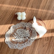 다용도 레이스 코스터 매트