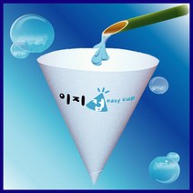 꼬깔 원뿔형 생수 종이컵 250매/500매/750매/1000매, 250매