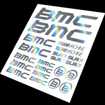 자전거 프리미엄 로고데칼 데코스티커 BONTRAGER 스티커 데칼 세트 자전거 프레임, 07 파란