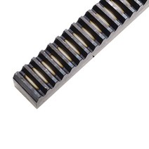 웜기어 감속기 모터 HLTNC 2Pcs 1Mod 1 모듈러스 12x12x500mm 고정밀 기어 랙 스틸 + M 25 치아 30 피니언, 02 20 치아_01 6mm