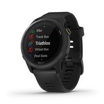 Garmin 포러너 745 GPS 러닝 워치 상세 트레이닝 통계 연습 기능 내장 필수 스마트워치 화이트, Black_Running Watch