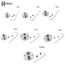 카플러 에어 원터치 유압 34567810mm r11 리지드 플랜지 커플 링 철 모터, 8mm