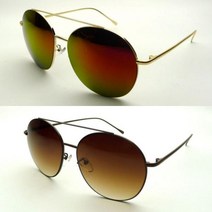 남여 공용 남자 여자 원형 보잉 메탈 밀러 미러 렌즈 그라데이션 렌즈 썬글라스 패션 커플 선그라스 선글라스 530