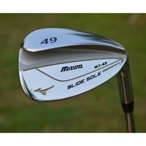 일본 정품 mizuno 미즈노 슬라이드 솔 골프 샌드로드 웨지 골프 클럽, 62도