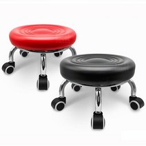 집게사장네 앉은뱅이 청소 바퀴 의자, 블랙