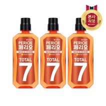[페리오]페리오토탈7 가글 320ml(후레쉬) x 3개, 색상:one color|사이즈:free