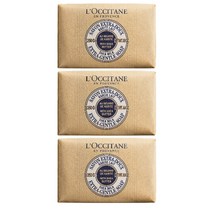 Loccitane 록시땅 밀크 시어 버터 젠틀 비누 250g 3개 Milk Shea Butter Extra Gentle Soap