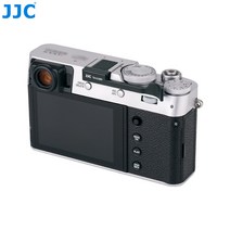[JJC] 후지X100V X100F X-E3 X-E4 카메라엄지그립 블랙/실버, 실버