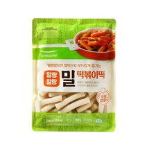 풀무원 밀 떡볶이 떡 550g, 아이스박스 포장
