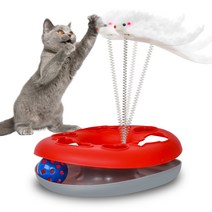 고양이 쥐잡이 공놀이 트랙볼 장난감 고양이 장난감