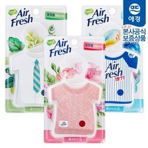 애경 애경 홈즈 에어후레쉬 옷장옷걸이용 x3개, 리프레쉬 허브 향(남자냄새 제거