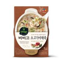 비비고 소고기야채죽, 280g, 5개