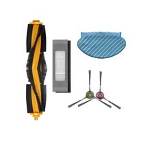 Ecovacs Deebot Ozmo 920 950 용 필터 사이드 브러시 걸레 천 세트 진공 청소기 부품 교체 홈 액세서리, set 3, set 3