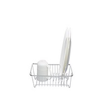 Kitchen Craft Small Chrome-Plated Metal Dish Drainer Rack 31 x 24 cm (12” x 9.5”), 1
