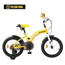 옐로우콘 어린이자전거 BT 18형 아동자전거, 옐로우