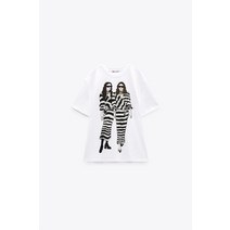 ZARA 자라 GIRL 프린트 티셔츠 102614
