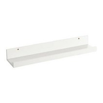 이케아 IKEA 액자선반 화이트 55x12x8cm 섬유판, 1개, 이미지참조
