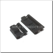 IDC-SOCKET(2.54MM)/ 플랫케이블(FLAT CABLE)작업용/ 2.54MM피치/ IDC커넥터/ 10P 14P 16P 20P 26P 30P 34P 40P 50P