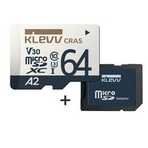 MicroSDXC Class10 KLEVV CRAS UHS-I U3 V30 A2 64GB