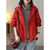 Max LuLu 2023 패션 세련 스타일 여성 캐주얼 클래식 후드 자켓 빈티지 루즈 코트