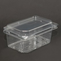투명 사각 플라스틱 청과용기 과일팩 DA-400 방울토마토400-500g 500개