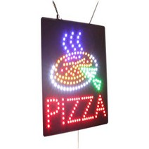 Pizza Sign TOPKING Signage LED Neon Open Store Window Shop Business Display Grand Opening Gi, 1