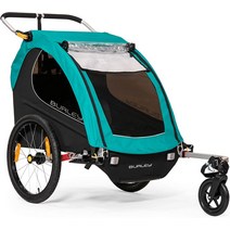 Burley Encore X 2 시트 아동용 자전거 트레일러 및 유모차, 01 앙코르 X