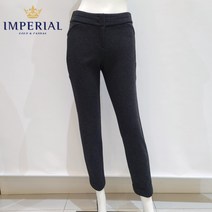 임페리얼 골프웨어 여성 20FW 겨울 최강 따뜻!! 예쁜 다리 라인 허리 밴딩 밍크 기모 본딩 9부 팬츠 (다크그레이) BCPTA7401 (임페리얼 부천 뉴코아)