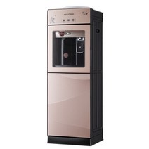 물통정수기 매장 학원 생수통 정수기 냉온수기 업소용, 더블 푸시 컵럭셔리 모델온수